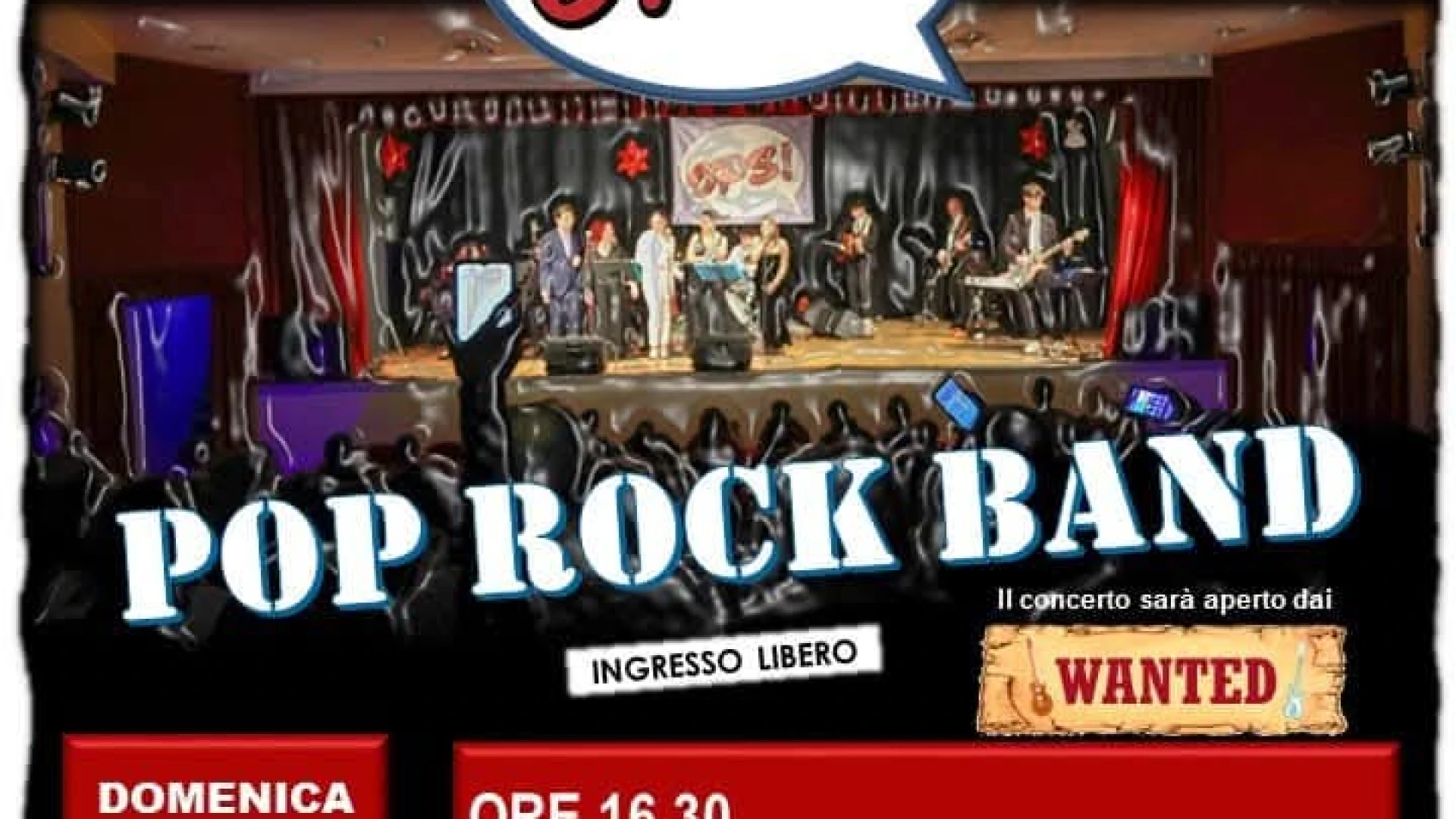 16 Febbraio 2025 "POP ROCK BAND"